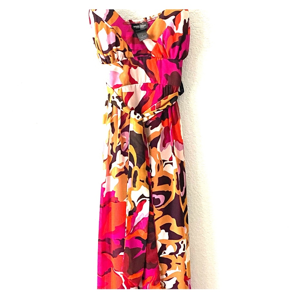 Floral fall sexy maxi